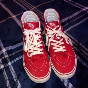 Red Hight Top VANS